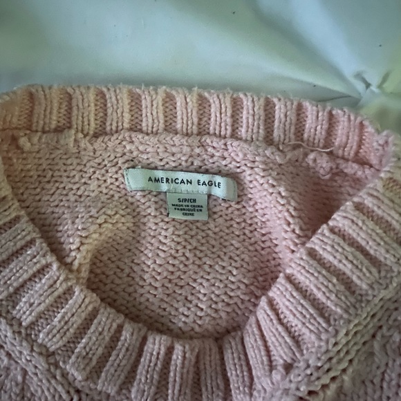 American Eagle color block sweater size small - Picture 2 of 2